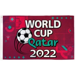 World Cup 2022 Flag 3x5ft Sports Flag Soccer Flag WC2022 Qatar Teams