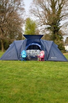 BRAND NEW Mountain Warehouse 6 Person Multi Room Dome Tent RRP £249.99 man