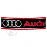 Audi Logo 3x5 ft Flag Car Racing Show Banner Garage Man Cave Emblem Wall Sign