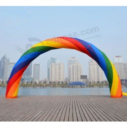 Brand New Discount 40ft*20ft D=12M/40ft inflatable Rainbow arch Advertising 12M