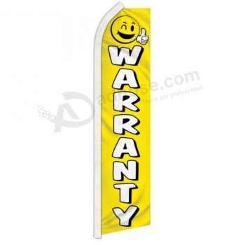 Warranty Swooper Feather Flutter Advertising Car Dealership Flag