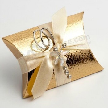 Pelle Gold Wedding Favour Boxes - Luxury DIY Party Christmas Gift. Box Only
