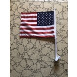 American US Car Window American Patriotic USA Auto Flag 12" x 16" Free Shipping with high quality and any size