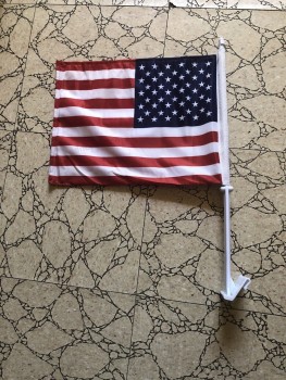 American US Car Window American Patriotic USA Auto Flag 12" x 16" Free Shipping