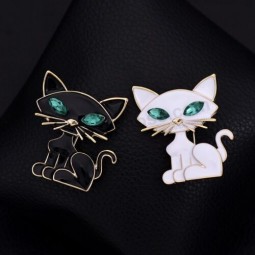 Cute Cats Enamel Pin Brooch Animal Lapel Pin Badge Brooches Jewelry Gift