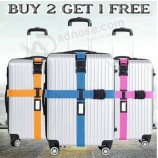 Luggage Strap With Suitcase Printed Safe Luggage Belt wide Lock