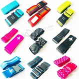 Luggage Suitcase Straps Heavy Duty Snap Buckle Neon easily Spotted Combination