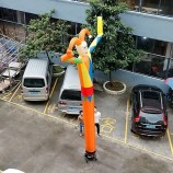 High quality customized advertising dummy air tube man inflatable clown sky dancer man