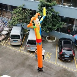 High quality customized advertising dummy air tube man inflatable clown sky dancer man