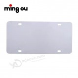 Factory Made Aluminum DIY Car Number License Designs Plate Sublimation License Plate-4 holes