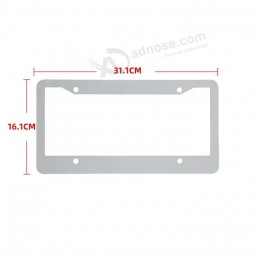Prosub Customized Aluminum Car Plate Sublimation Blank License Plate Frame Sublimation License Plates