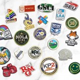 20-Years Manufacturer Custom Fashion Pins Metal Logo Badges Brooch Hard Soft Enamel Pins Lapel Pins for Clothes Decorative
