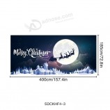 Christmas Garage Door Banner 6 x 13 ft Large Merry Christmas Backdrop Decorations For Outdoor Indoor Home Wall Photo Background