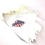 Custom Pennant Banners Event and Backstroke Bunting Flags For Bunting PVC with high quality and any size