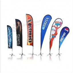 Totem Wholesale Flying Beach Flag Banner Promotional Advertising Wind Outdoor Custom Feather Flags
