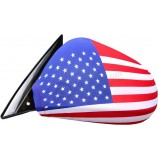 American Flag Side View Mirror Covers - Set of 2 Car Mirror Cover Accessories - Fits Most Cars & Small SUV's