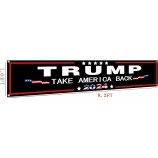 Donald Trump 2024 Flag Trump Take American Back Large Banner American Flag Banner Trump Yard Signs banner Advertising Polyester Party Outdoor