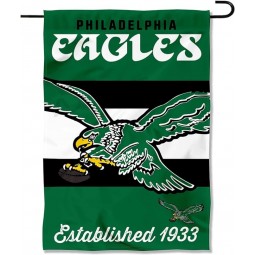 Philadelphia Eagles Retro Vintage Throwback Double Sided Garden Flag