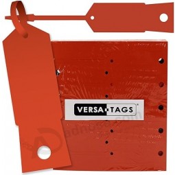 ORANGE Self-Locking Arrow Key Tags (1,000 per pack) Size 4 1/2" X 3/4" (ORANGE)