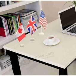 50 Countries Desk Flags Small Mini International World Table Stick Flags Decorations 5x8 Inch