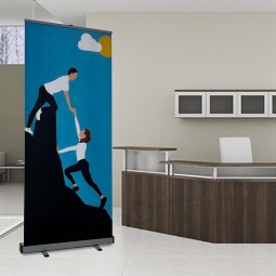 1 UNIT 33.5"x80" Standard Retractable Banner Stand with Carrying padded Canvas Bag and Box (Stand Only) (33.5"x80")