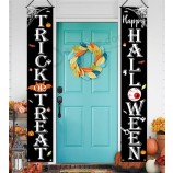 Halloween Decorations Indoor Outdoor TRICK OR TREAT Happy HALLOWEEN Banner Porch Welcome Sign Decor for Home Door Wall Party