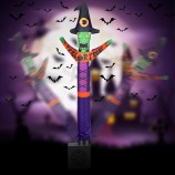 Halloween Inflatable Tube Man Witch Wacky Waving Inflatable Tube Guy with Blower Tubes Man Halloween Decorations Indoor Table