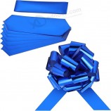 Car Bow Pull Bow Car Gift Wrapping Bow with 20 ft Christmas Bows for Cars Decor New Houses Big Gift Bow (Blue,20 Inch)