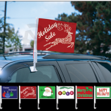 Petite taille flutter drapeau voiture fenêtre publicité drapeaux en gros