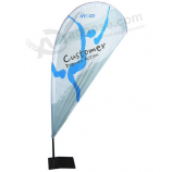 Hete verkoop dEcoratieve zeilvlaGGen vlieGende strand vlaG banner