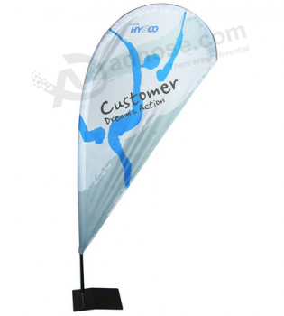 Top Quality Custom Beach Flag Printed Factory with high quality and any size