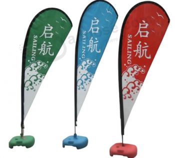 Factory Cheap Beach Flag Discount Beach Flag Printing with high quality and any size