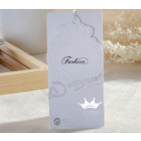 IMpression personnalisée papier vêteMents étiquettes volantes balançoire taG