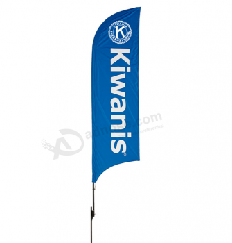 Benutzerdefinierte Flag-Hersteller-Outdoor Feder Banner Flaggen Großhandel
