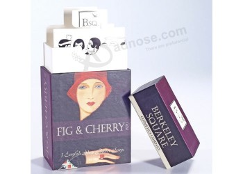 Custom printing logo cosmetics paper box