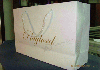 Factory direct sales shopping paper bag for custom