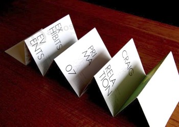 Factory direct sales promotion cards for custom