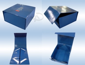 The 4C printing foldable box for flat packing for sale with your logo