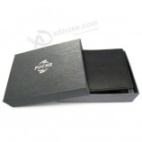 Factory direct sales gift box with black color for custom with your logo