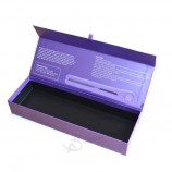 Wholesle custom Beautiful box for women hair curling iron with your logo
