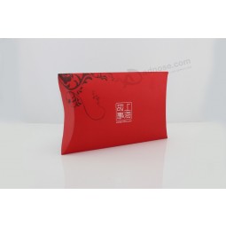 Custom logo Pillow Box for sale with your logo
