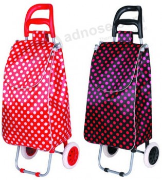 Custom Printing Polyester Luggage Trolley Bag Wholesale