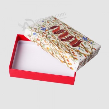 Bon Marché iMpression personnalisée boîtes d'eMballaGe cadeau en carton