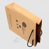 Braune Einkaufstasche - benutzerdefinierte Papiertüte Mit LoGo