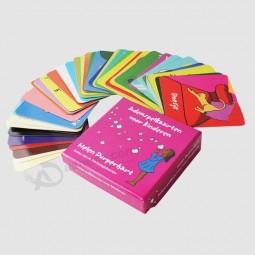 OEM production high quality customized playing cards with your logo