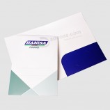 CustOM bedrijfsloGo c1s Glossy art papieren Mappen Groothandel