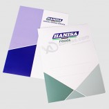 Benutzerdefinierte Taschen und Kartenslot a4 Präsentationsdateiordner