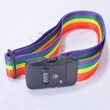 Best selling polyester custom tsa luggage belt