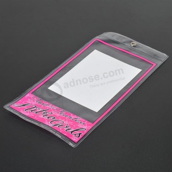 Custom Logo Soft PVC Card Holder Factory Wholesale