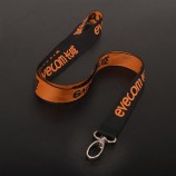 Benutzerdefinierte Gewebt loGo id lanyards Mit GünstiGen preis